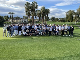Friends gathered for a Boxing Day Invitational group photo